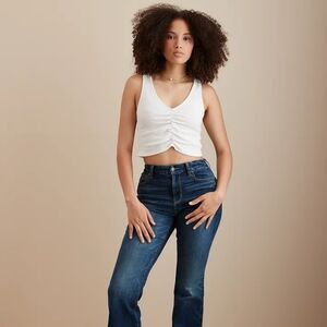 American eagle jeans size 8 curvy long